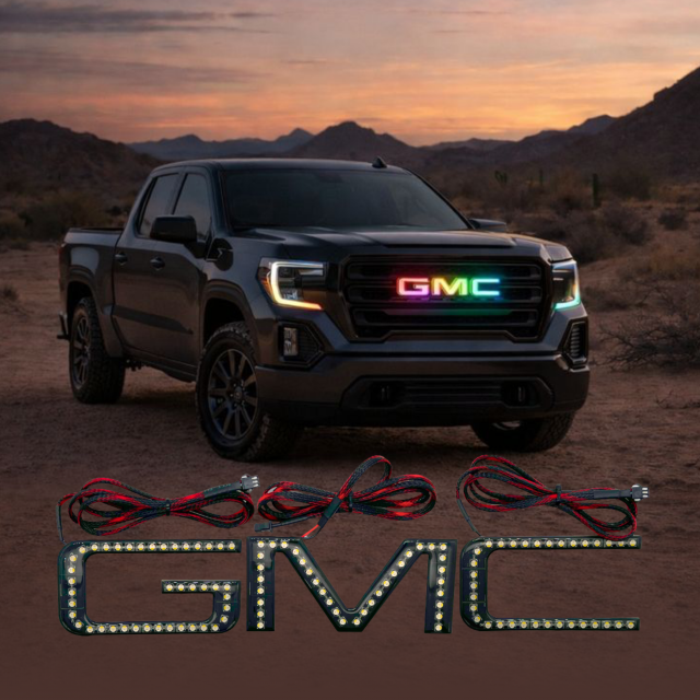 Lighting Trendz GMC Illuminated Logo main image